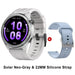 Gray-22MM Blue