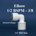 Elbow 1l2 BSPM - 3l8