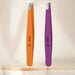 orange and purple